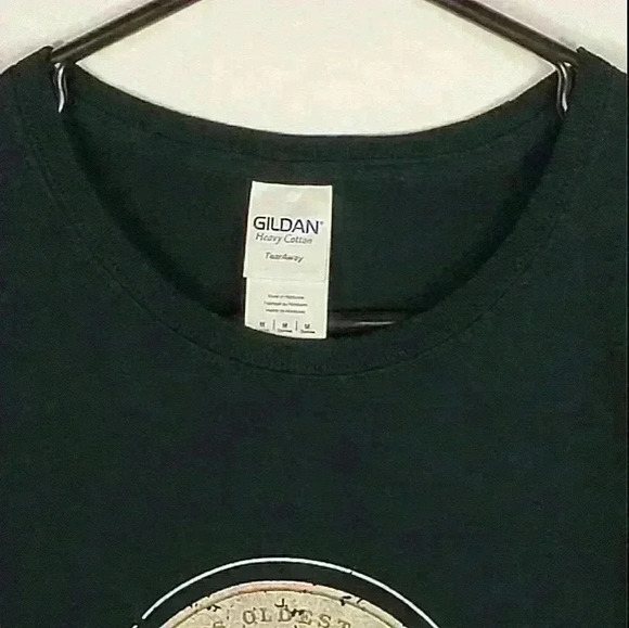 Gildan Yuengling Black & Tan Tee Scoop Neck Cotton - Picture 3 of 10